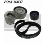 Слика 1 на комплет линиски ремен SKF VKMA 36037