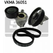 Слика 1 $на Комплет линиски ремен SKF VKMA 36051