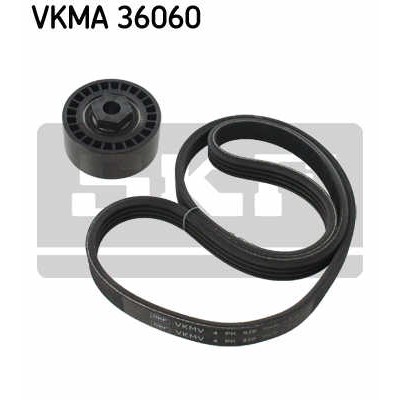 Слика на комплет линиски ремен SKF VKMA 36060 за Renault Clio 2 1.2 16V (BB05, BB0W, BB11, BB27, BB2T, BB2U, BB2V, CB05...) - 75 коњи бензин