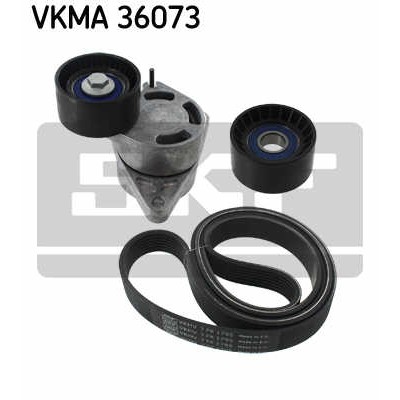 Слика на комплет линиски ремен SKF VKMA 36073 за Opel Movano Box (F9) 2.5 CDTI - 101 коњи дизел