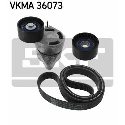 Слика на комплет линиски ремен SKF VKMA 36073 за Renault Master 2 Box (FD) 2.2 dCI 90 - 90 коњи дизел