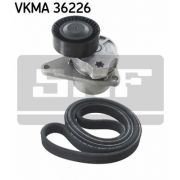 Слика 1 на комплет линиски ремен SKF VKMA 36226