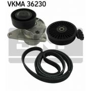 Слика 1 на комплет линиски ремен SKF VKMA 36230