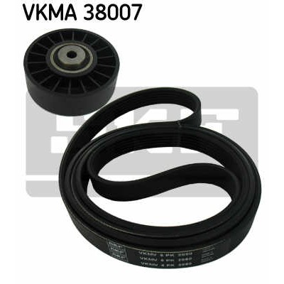 Слика на комплет линиски ремен SKF VKMA 38007 за Ford Mondeo 3 (B5Y) ST220 - 226 коњи бензин