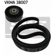 Слика 1 на комплет линиски ремен SKF VKMA 38007