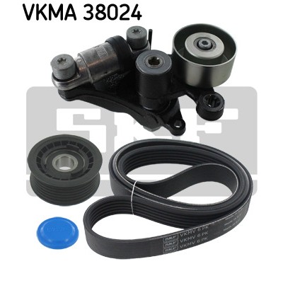 Слика на комплет линиски ремен SKF VKMA 38024 за Mercedes C-class Saloon (w203) C 220 CDI (203.008) - 150 коњи дизел