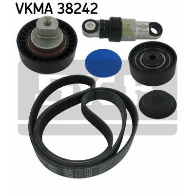 Слика на комплет линиски ремен SKF VKMA 38242 за BMW 5 Sedan E39 520 i - 150 коњи бензин