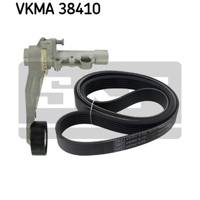Слика на комплет линиски ремен SKF VKMA 38410 за CHEVROLET CORSA Sedan 1.0 Flex - 72 коњи Бензин/Етанол