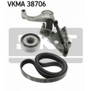 Слика 1 на комплет линиски ремен SKF VKMA 38706