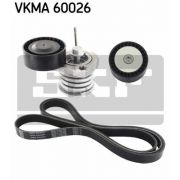 Слика 1 на комплет линиски ремен SKF VKMA 60026