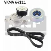 Слика 1 на комплет линиски ремен SKF VKMA 64111