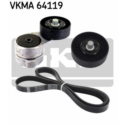 Слика на комплет линиски ремен SKF VKMA 64119 за Kia Carens 3 (UN) 1.6 CVVT - 126 коњи бензин