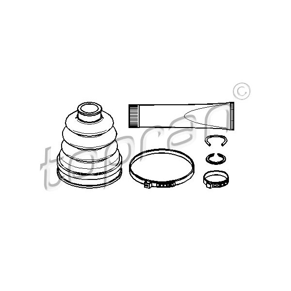 Слика на Комплет манжетна за зглоб на тркало TOPRAN 302 440 за Ford Focus (daw,dbw) 1.8 TDCi - 100 коњи дизел