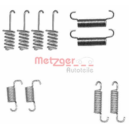 Слика на Комплет осигурачи, гуртни за рачна сопирачка METZGER 105-0004