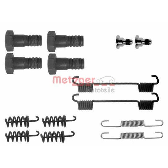 Слика на комплет осигурачи, гуртни за рачна сопирачка METZGER 105-0867 за Mercedes C-class Saloon (w203) C 280 4-matic (203.092) - 231 коњи бензин