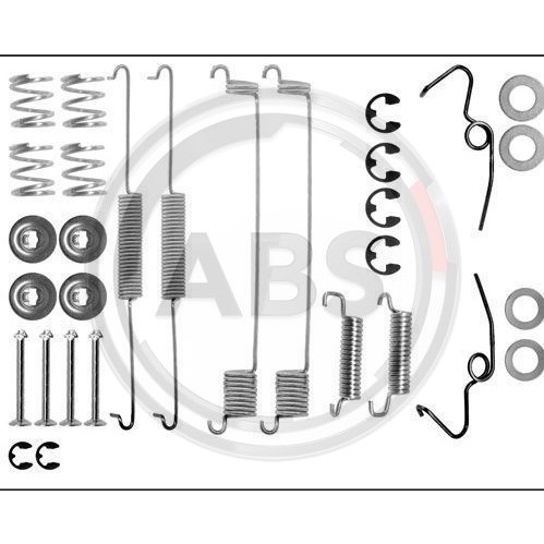 Слика на Комплет осигурачи, сопирачки гуртни A.B.S. 0641Q