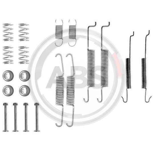 Слика на комплет осигурачи, сопирачки гуртни A.B.S. 0680Q за Seat Toledo (1L) 1.9 D - 64 коњи дизел