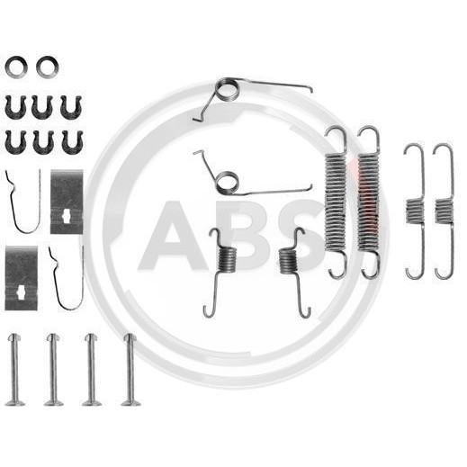 Слика на комплет осигурачи, сопирачки гуртни A.B.S. 0693Q за Daihatsu Charade MK3 G100,G101,G102 1.0 (G100) - 54 коњи бензин