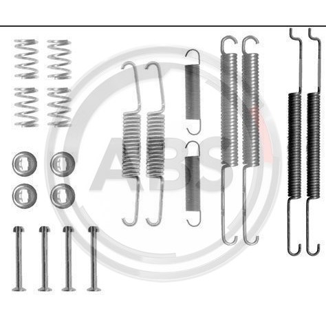 Слика на комплет осигурачи, сопирачки гуртни A.B.S. 0726Q за VW Caddy 2 Box (9K9A) 1.7 SDI - 57 коњи дизел