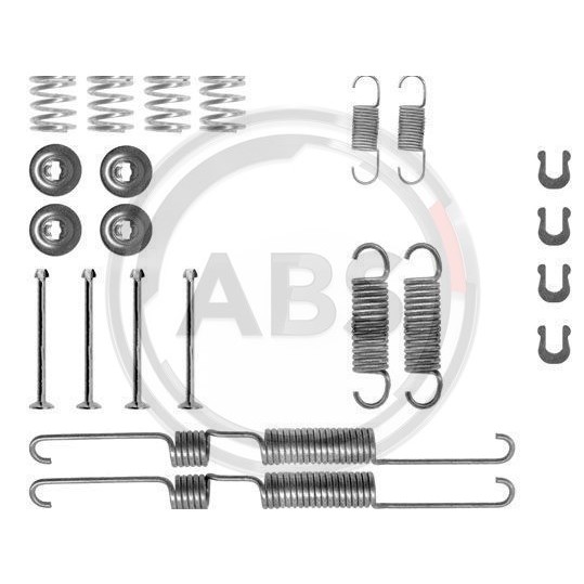 Слика на комплет осигурачи, сопирачки гуртни A.B.S. 0738Q за Toyota LiteAce Bus (R2 LG) 2.0 D (CR21LG) - 72 коњи дизел