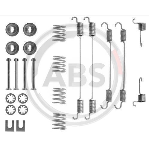 Слика на комплет осигурачи, сопирачки гуртни A.B.S. 0747Q за Nissan Kubistar Box 1.2 - 60 коњи бензин