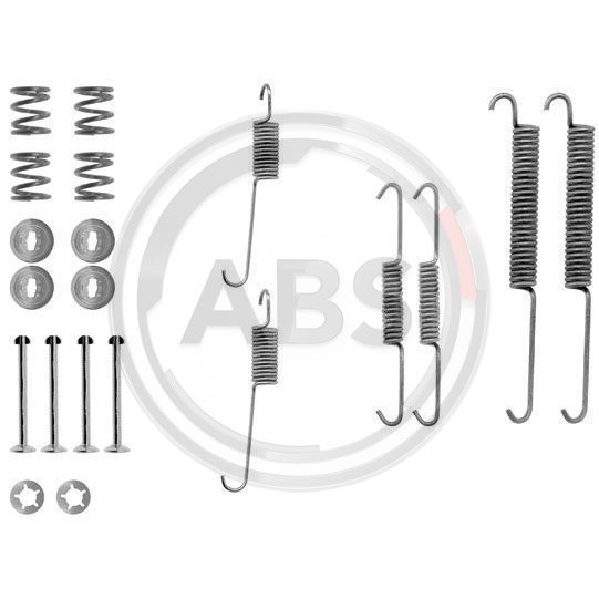 Слика на комплет осигурачи, сопирачки гуртни A.B.S. 0754Q за Peugeot 306 Saloon 1.6 SR - 89 коњи бензин