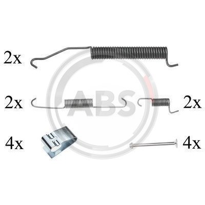 Слика на Комплет осигурачи, сопирачки гуртни A.B.S. 0812Q