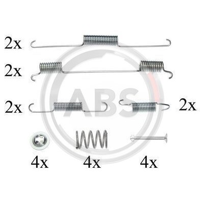 Слика на Комплет осигурачи, сопирачки гуртни A.B.S. 0861Q