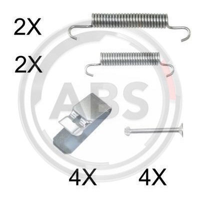 Слика на Комплет осигурачи, сопирачки гуртни A.B.S. 0890Q