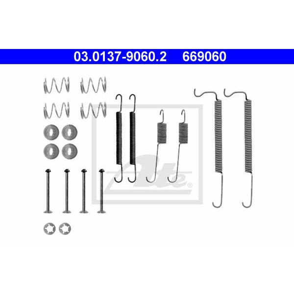 Слика на Комплет осигурачи, сопирачки гуртни ATE 03.0137-9060.2