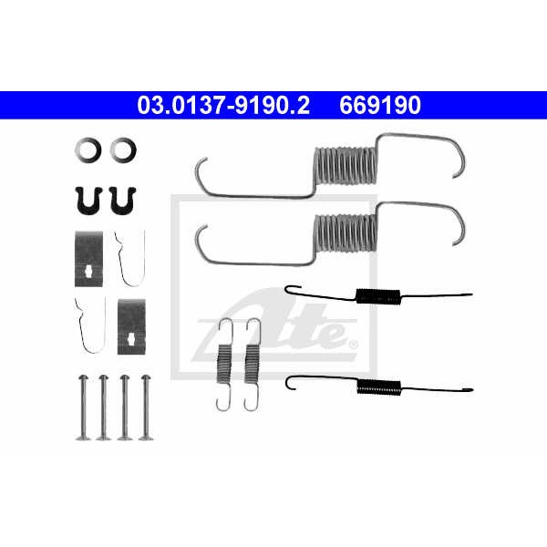 Слика на Комплет осигурачи, сопирачки гуртни ATE 03.0137-9190.2