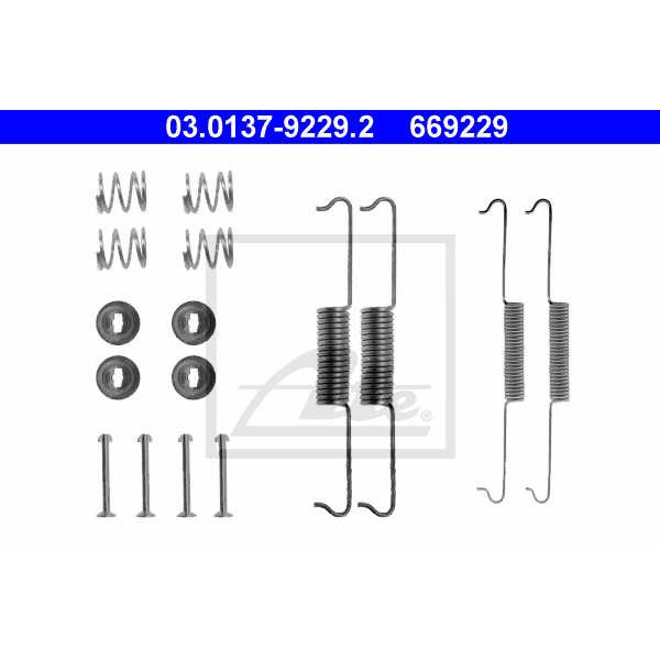 Слика на Комплет осигурачи, сопирачки гуртни ATE 03.0137-9229.2