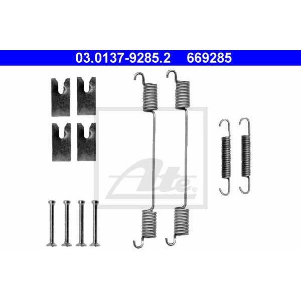 Слика на Комплет осигурачи, сопирачки гуртни ATE 03.0137-9285.2