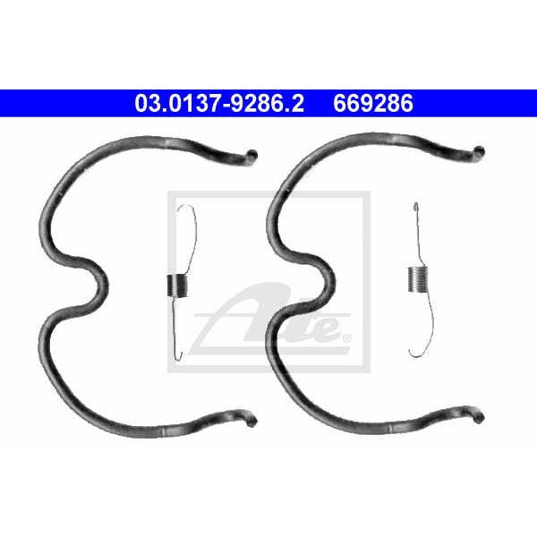 Слика на Комплет осигурачи, сопирачки гуртни ATE 03.0137-9286.2