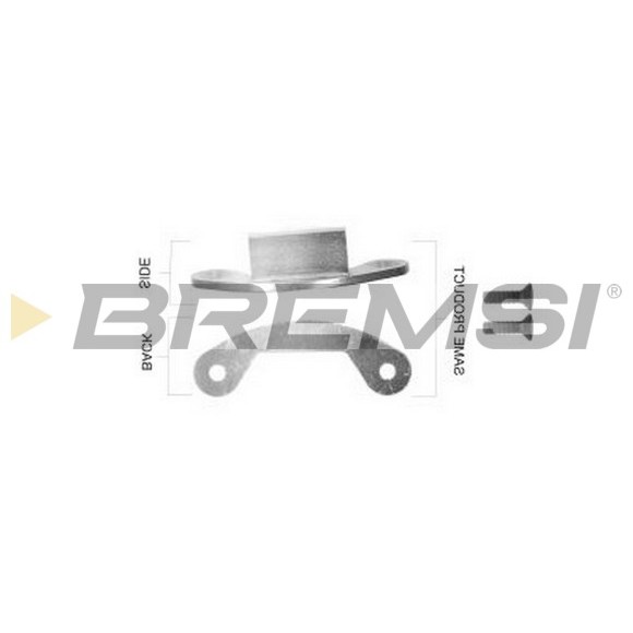 Слика на комплет осигурачи, сопирачки гуртни BREMSI SK0481 за Volvo V70 Estate D3 - 150 коњи дизел