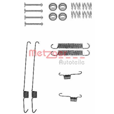 Слика на комплет осигурачи, сопирачки гуртни METZGER 105-0001 за Daihatsu Sirion (M3) 1.0 - 70 коњи бензин