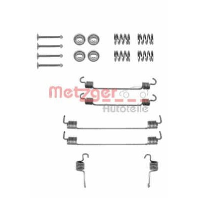 Слика на комплет осигурачи, сопирачки гуртни METZGER 105-0784 за Mitsubishi Carisma Saloon (DA) 1.6 (DA1A) - 90 коњи бензин