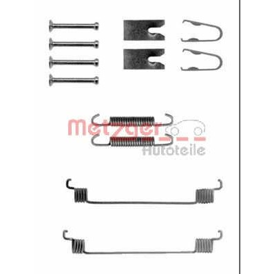 Слика на комплет осигурачи, сопирачки гуртни METZGER 105-0794 за Ford Fiesta MK 4 (ja,jb) 1.25 i 16V - 75 коњи бензин