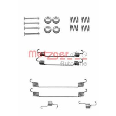 Слика на комплет осигурачи, сопирачки гуртни METZGER 105-0820 за Peugeot 107 1.0 - 68 коњи бензин