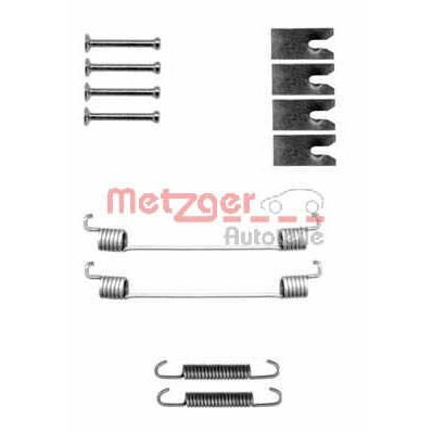 Слика на комплет осигурачи, сопирачки гуртни METZGER 105-0827 за Renault Clio 3 1.5 dCi (BR1C, CR1C) - 103 коњи дизел