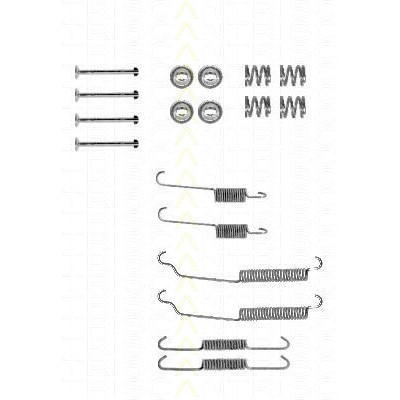 Слика на комплет осигурачи, сопирачки гуртни TRISCAN 8105 102243 за Renault Rapid Box 1.0 - 37 коњи бензин