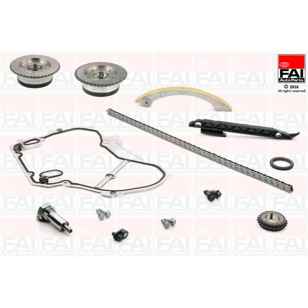 Слика на комплет погонски ланец FAI AutoParts TCK120VVT за Alfa Romeo 159 Sedan 2.2 JTS - 185 коњи бензин