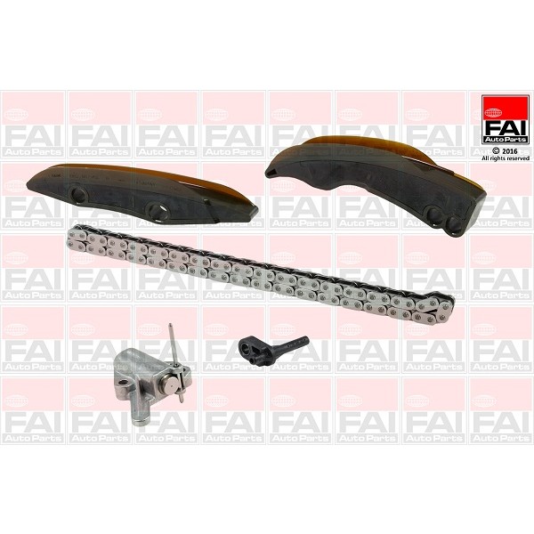 Слика на комплет погонски ланец FAI AutoParts TCK134LNG за BMW 3 Sedan F30 F35 F80 320 d - 163 коњи дизел