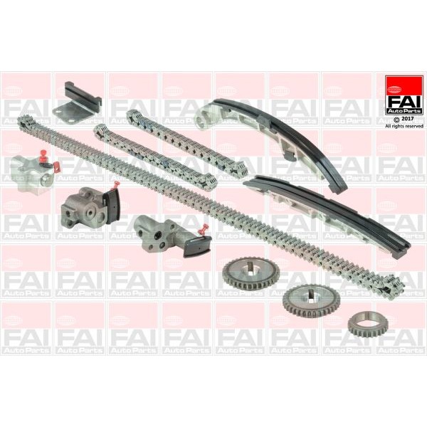 Слика на Комплет погонски ланец FAI AutoParts TCK252L