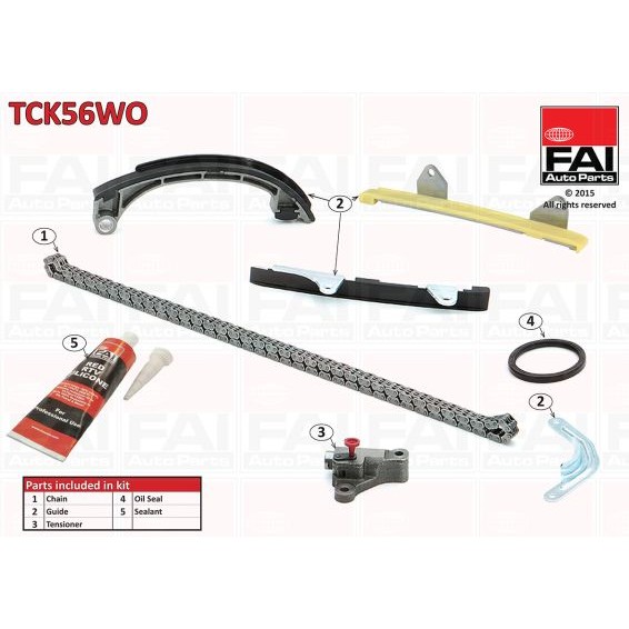 Слика на Комплет погонски ланец FAI AutoParts TCK56WO