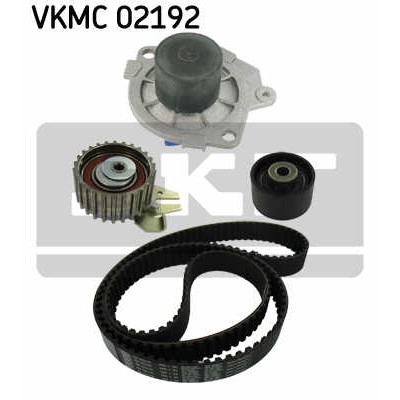 Слика на Комплет ребрест ремен + водна пумпа SKF VKMC 02192 за Lancia Musa (350) 1.9 D Multijet - 101 коњи дизел