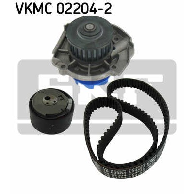 Слика на Комплет ребрест ремен + водна пумпа SKF VKMC 02204-2 за Fiat Idea 1.2 16V - 80 коњи бензин