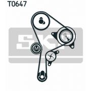 Слика 2 на Комплет ребрест ремен + водна пумпа SKF VKMC 06127