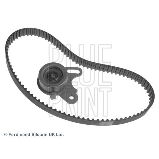 Слика на Комплет ребрест ремен BLUE PRINT ADG07313 за Mitsubishi Lancer 4 Saloon (C6A) 1.3 12V (C61A) - 75 коњи бензин