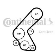 Слика 2 $на Комплет ребрест ремен CONTINENTAL CT1078K1